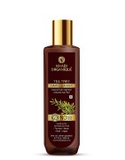 Khadi Organique Tea Tree Hair Cleanser / Shampoo for Anti Dandruff (SLS & PARABEN FREE) 200 ML